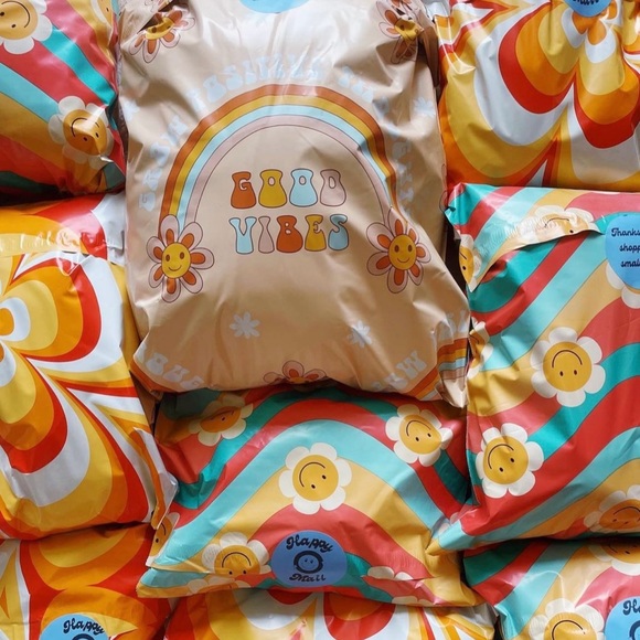 Good Vibes Poly Mailers 10x13 Pack of 25 - Picture 4 of 4